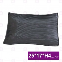 厚釜岩石灰 R6石紋長方盤(12入/盒)