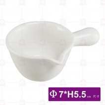 LS 3.5吋單柄醬汁杯(白)-Φ7xH4.5cm