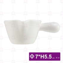 LS 3.5吋單柄醬汁杯(白)-Φ7xH4.5cm