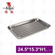 蝴蝶牌波浪型烤盤 24.5x15.3x10cm