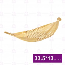 BH012羊角盤 大 33.5x13cm