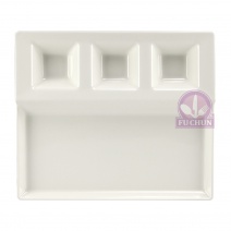 【大同磁器】P86H03 海南多功能盤 26.2*22.5*H3cm