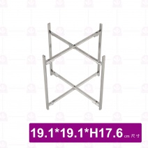 【Efay】X先生7.5吋不銹鋼折疊展示架(不附盤)