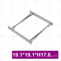 【Efay】X先生7.5吋不銹鋼折疊展示架(不附盤)