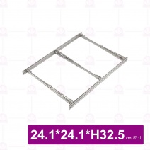 【Efay】X先生13吋不銹鋼折疊展示架(不附盤)