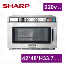 【SHARP】R-7600T 高效率變頻商用微波爐 19L/220v