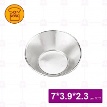 【三能】SN60615合金蛋塔模(陽極)(5入) 7x.3.9x2.3cm