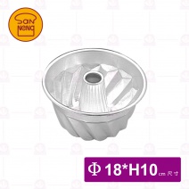 【三能】SN6823雙層空心菊花戚風蛋糕模(陽極)