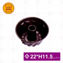 【三能】SN6828雙層空心菊花戚風蛋糕模(800不沾系列)
