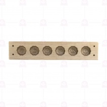 【三能】糕印6空(圓齒) 4.7x1.6cm