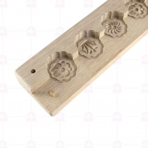 【三能】糕印6空(圓齒) 4.7x1.6cm