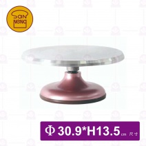【三能】SN4176蛋糕轉台-玫瑰金色