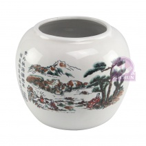 佛跳牆(大)山水無蓋 (12入/箱) Φ12.5x19x16cm/2700cc