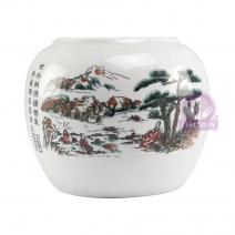 佛跳牆(大)山水無蓋 (12入/箱) Φ12.5x19x16cm/2700cc