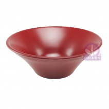 不鏽鋼碗(中) 紅 Φ21*H8cm