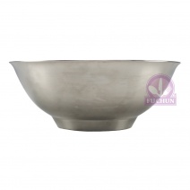 不鏽鋼碗(大) 霧銀 Φ21*H8.5cm