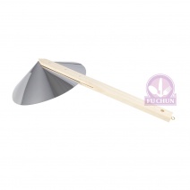 雙砲角杓 2# 口24x柄長28cm/總長50cm