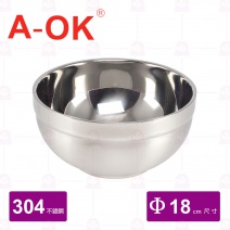 【A-OK】 #304雅仕碗 Φ18cm