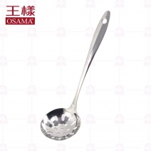 【王樣OSAMA】 J-00010A 全柄小湯杓(孔) 6x20cm