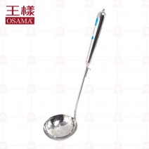 【王樣OSAMA】 J-00042 本味湯杓 大(孔) 8.5x31cm