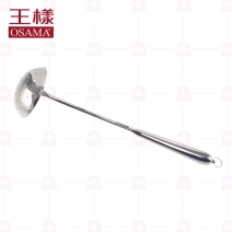 【王樣OSAMA】 J-00042 本味湯杓 大(孔) 8.5x31cm