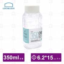 HAP-815W 樂扣夏日沁涼隨身冷水壺-350ml-白蓋