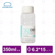 HAP-815W 樂扣夏日沁涼隨身冷水壺-350ml-白蓋