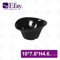 【Efay】小小禮帽4吋皿 黑色