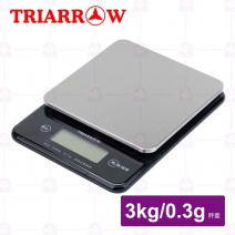 【三箭牌】電子料理秤3Kg/3g(黑)(BEB-3050)