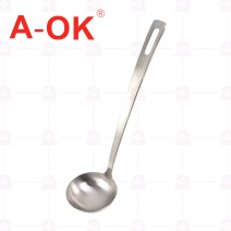 【A-OK】#304不鏽鋼火鍋杓大密 7.5x7x30cm
