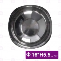 不鏽鋼簡約沙拉碗-Φ16xH5.5cm
