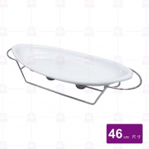  18吋花式魚盤架(不附盤)-46cm