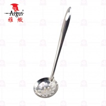 【雅緻Argus】 全剛圓型漏杓 中 杓口徑7.4 柄長21cm