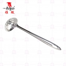 【雅緻Argus】 全剛圓型漏杓 中 杓口徑7.4 柄長21cm