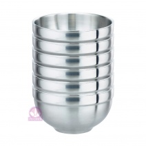 【PERFECT理想】316不鏽鋼雙層碗 12cm (6入/組)
