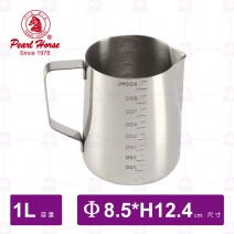 【日本寶馬】刻度拉花杯 1000cc  JA-S-081-1000