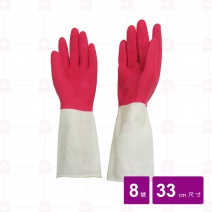 【康乃馨】雙色手套  8號 W33cm