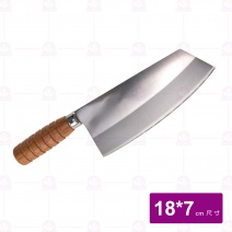 【富春刀具】銀尖薄片刀 18cm