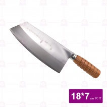 【富春刀具】銀尖薄片刀 18cm