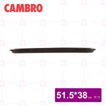 【CAMBRO】1520TL長方型止滑托盤輕質深褐色38x51.5cm