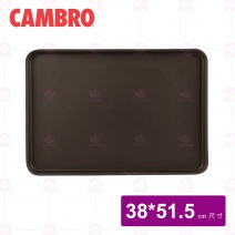 【CAMBRO】1520TL長方型止滑托盤輕質深褐色38x51.5cm