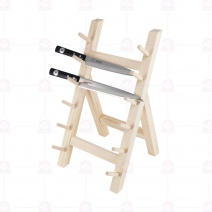 木製6段掛架 (不含刀具)