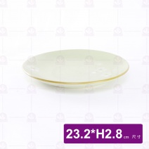 花好9吋盤  23.2xH2.8cm