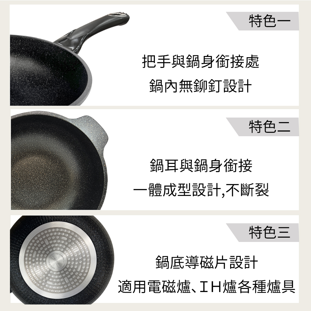 平底鍋 不沾鍋 深型平底鍋 炒鍋 煎鍋