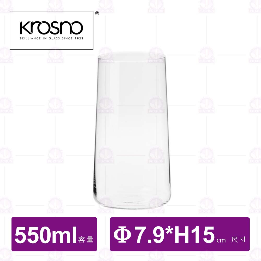 【KROSNO】K89583前衛創新高球杯(6入/盒)-550ml