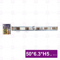 拖把掛勾(原木色) 5掛-50x6.3xH5cm