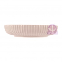 條絨矮碗 6.5吋-粉 Φ16.3xH3.5cm (5入/盒)