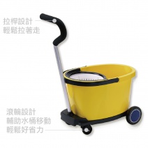 好神拖拖把組-商用手壓旋轉拖把組   大坪數使用