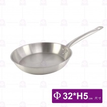 ST複合底煎鍋(鋼面)-Φ32xH5cm