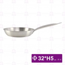 ST複合底煎鍋(鋼面)-Φ32xH5cm